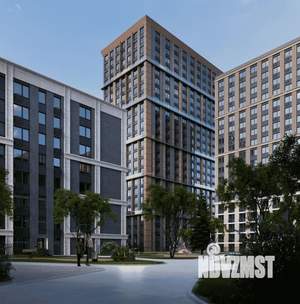 1-к квартира, строящийся дом, 52м2, 2/25 этаж