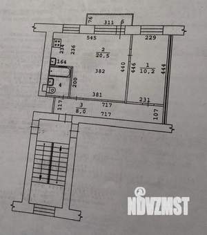 2-к квартира, вторичка, 42м2, 2/5 этаж