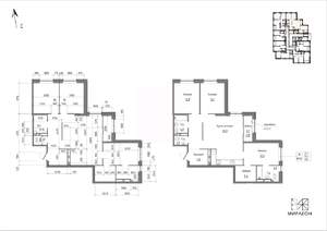 3-к квартира, вторичка, 100м2, 20/26 этаж