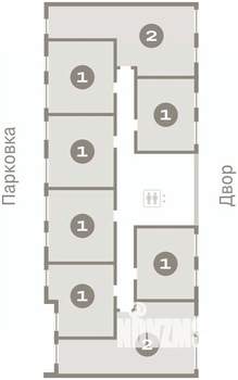 1-к квартира, вторичка, 36м2, 4/9 этаж