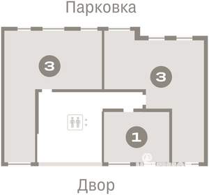 1-к квартира, вторичка, 35м2, 3/9 этаж