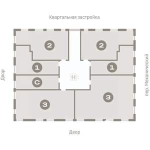 1-к квартира, вторичка, 41м2, 2/8 этаж