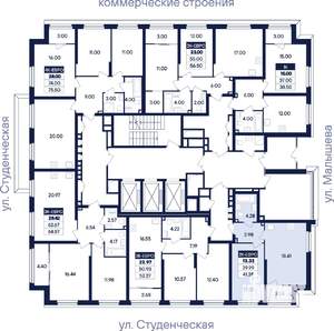 1-к квартира, вторичка, 41м2, 2/31 этаж