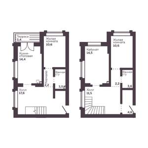 2-к квартира, вторичка, 95м2, 10/30 этаж