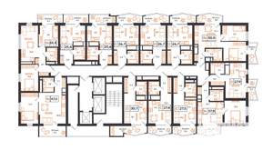 Студия квартира, вторичка, 25м2, 12/21 этаж