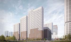 2-к квартира, строящийся дом, 62м2, 8/25 этаж