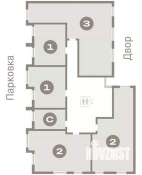 1-к квартира, вторичка, 39м2, 8/9 этаж