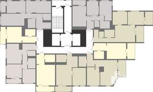 2-к квартира, вторичка, 55м2, 16/19 этаж