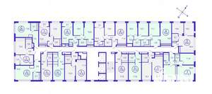 1-к квартира, строящийся дом, 42м2, 5/28 этаж