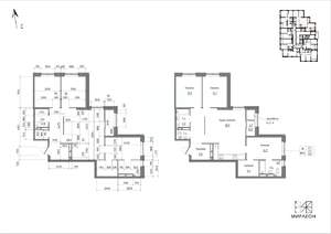 3-к квартира, вторичка, 100м2, 17/26 этаж