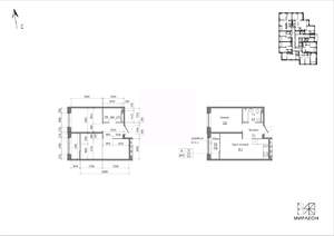 1-к квартира, вторичка, 40м2, 20/26 этаж