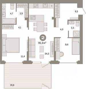 Фото квартиры на продажу (3)