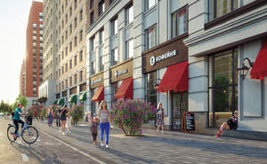 2-к квартира, вторичка, 77м2, 6/34 этаж