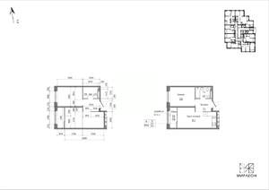1-к квартира, вторичка, 40м2, 22/26 этаж