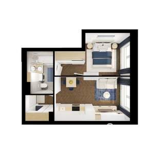 1-к квартира, вторичка, 35м2, 18/29 этаж