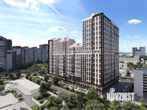 2-к квартира, строящийся дом, 54м2, 22/31 этаж