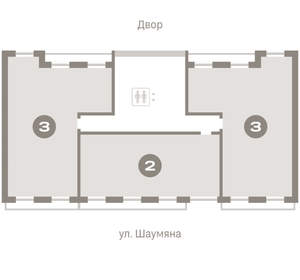 2-к квартира, вторичка, 174м2, 7/24 этаж