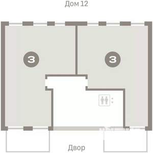 3-к квартира, вторичка, 118м2, 2/9 этаж
