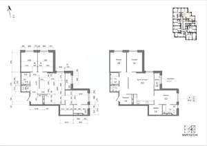 3-к квартира, вторичка, 100м2, 21/26 этаж
