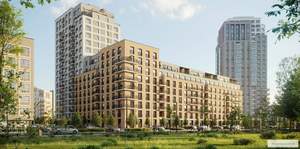 3-к квартира, вторичка, 90м2, 3/16 этаж