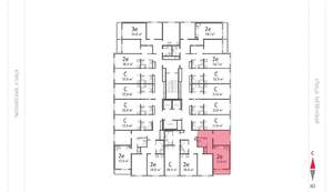1-к квартира, вторичка, 36м2, 19/25 этаж