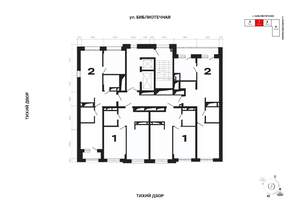1-к квартира, вторичка, 39м2, 15/25 этаж