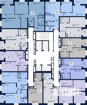 1-к квартира, вторичка, 44м2, 12/31 этаж