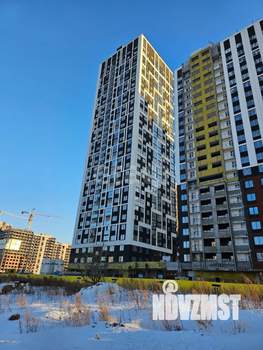 Студия квартира, строящийся дом, 31м2, 21/31 этаж