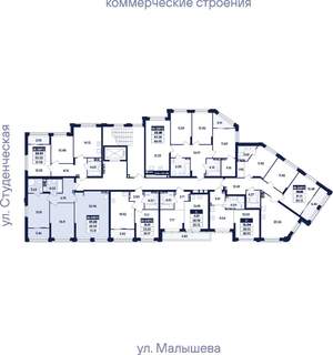 2-к квартира, вторичка, 70м2, 5/31 этаж