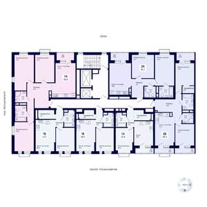 1-к квартира, вторичка, 38м2, 10/18 этаж