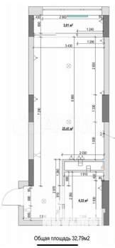 Студия квартира, вторичка, 33м2, 18/22 этаж
