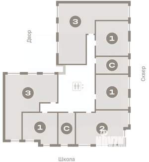 3-к квартира, вторичка, 81м2, 5/9 этаж