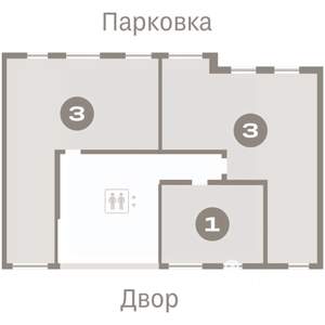 1-к квартира, вторичка, 35м2, 6/9 этаж
