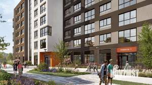 1-к квартира, строящийся дом, 38м2, 11/25 этаж