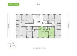 2-к квартира, вторичка, 65м2, 9/17 этаж