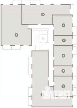 1-к квартира, вторичка, 43м2, 2/9 этаж