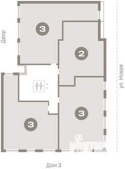 3-к квартира, вторичка, 102м2, 9/9 этаж
