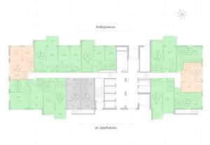 3-к квартира, вторичка, 79м2, 1/24 этаж