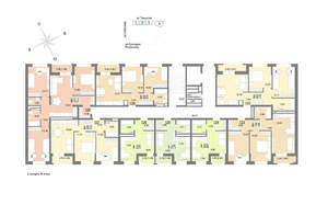 3-к квартира, вторичка, 76м2, 9/22 этаж