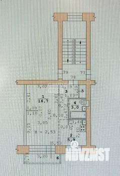 1-к квартира, вторичка, 30м2, 5/5 этаж