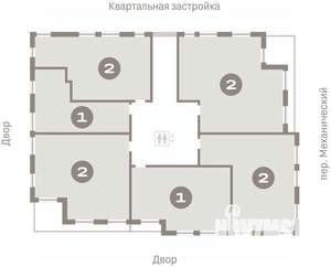 2-к квартира, вторичка, 65м2, 7/8 этаж