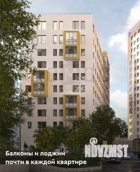 Студия квартира, вторичка, 27м2, 2/19 этаж