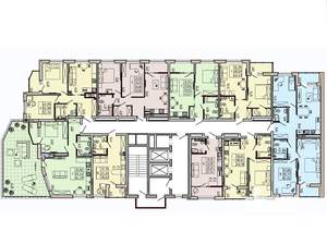 2-к квартира, строящийся дом, 52м2, 20/25 этаж