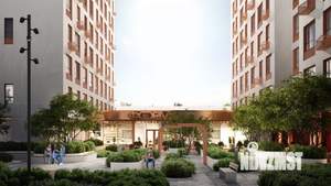 2-к квартира, строящийся дом, 77м2, 21/29 этаж