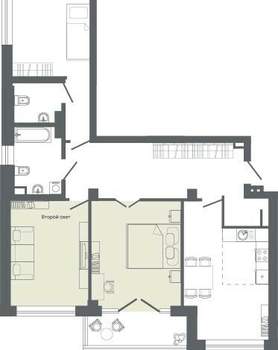 3-к квартира, вторичка, 103м2, 10/10 этаж