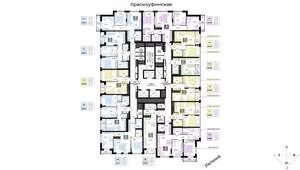 3-к квартира, вторичка, 79м2, 26/29 этаж