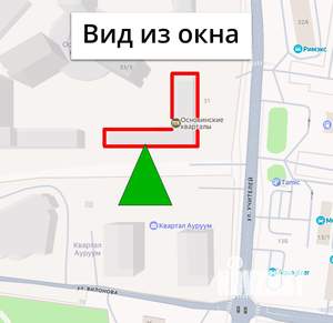 1-к квартира, вторичка, 36м2, 3/12 этаж