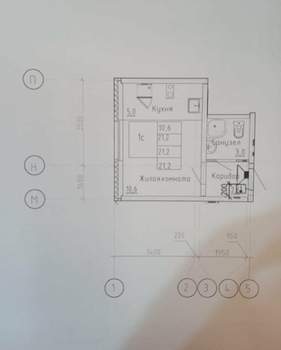 Студия квартира, вторичка, 21м2, 4/25 этаж