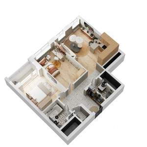 2-к квартира, вторичка, 58м2, 12/26 этаж
