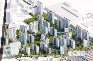 1-к квартира, вторичка, 35м2, 1/14 этаж